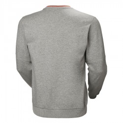 Sudadera Kensington Grey Melange detrás| Helly Hansen Workwear
