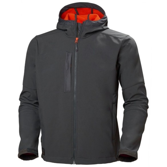 KENSINGTON HOODED SOFTSHELL JACKET