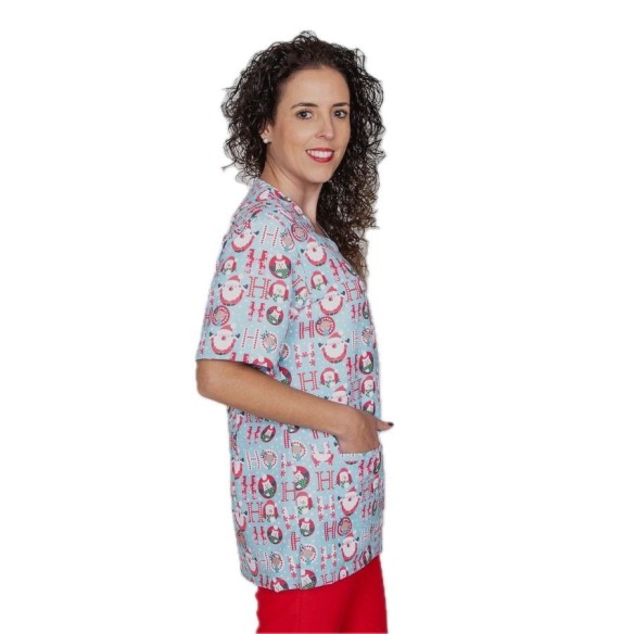 Blusa Sanitaria Navideña Santas | Gary's | Veslab