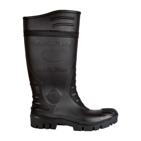 Botas de agua con puntera de seguridad TYPHOON negras | Cofra