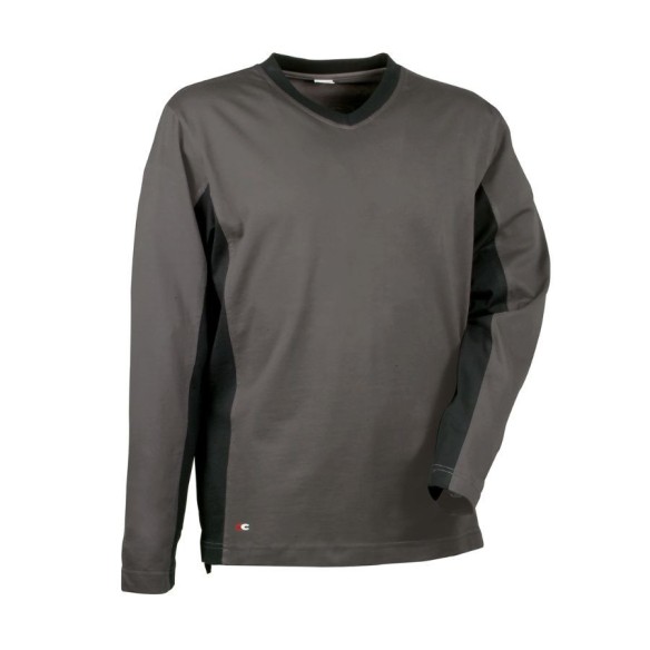 Samarreta bicolor Cofra Madeira gris fosc