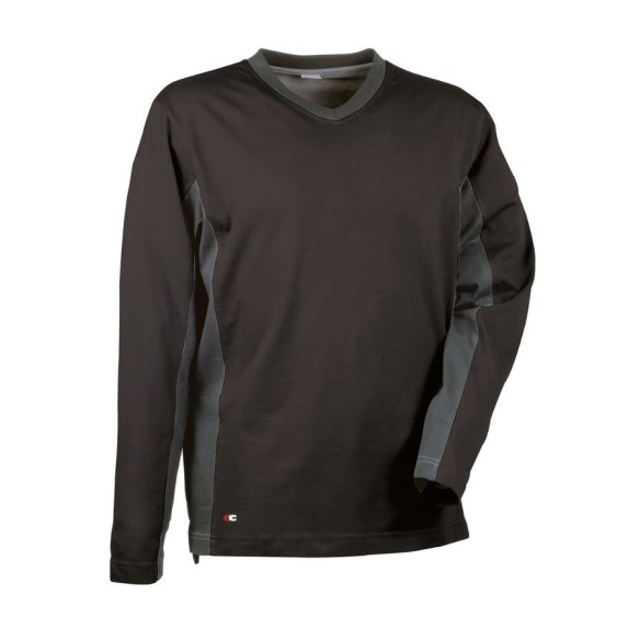 Samarreta bicolor Cofra Madeira negra