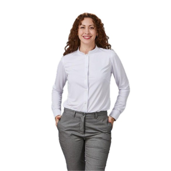 Chemise Femme C/ Mao M/LL Tissu Interlock Élastique PIETRO | Gary's