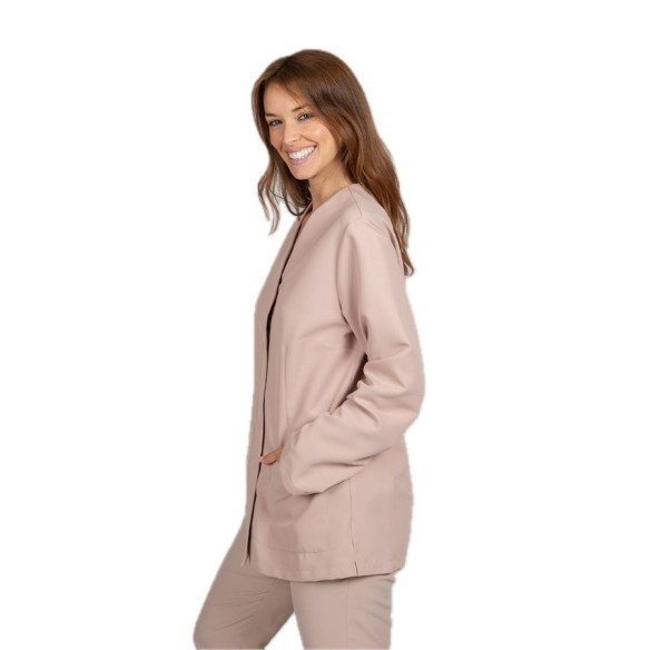 Veste sanitaire en microfibre à manches longues AITANA | Gary's