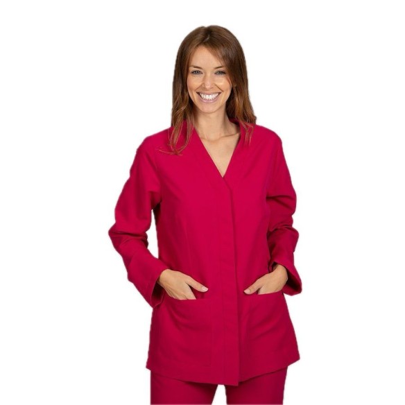 Veste sanitaire en microfibre à manches longues AITANA | Gary's