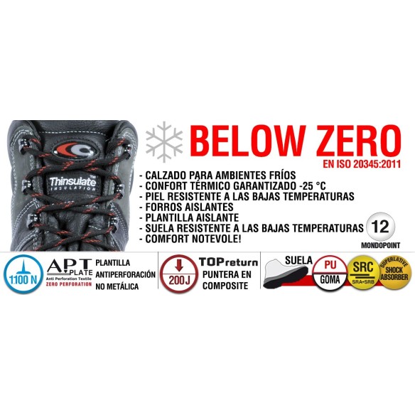 BOTTES GORE-TEX COFRA BRIMIR S3 WR CI HRO SRC 