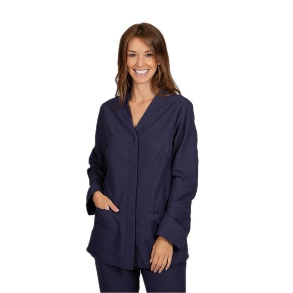 Veste sanitaire en microfibre à manches longues AITANA | Gary's