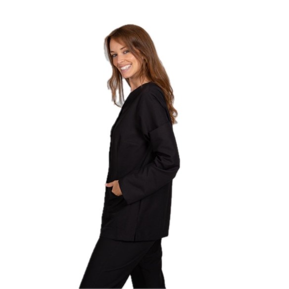 Aitana Long Sleeve Microfiber Sanitary Jacket | Gary's