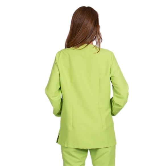 Veste sanitaire en microfibre à manches longues AITANA | Gary's