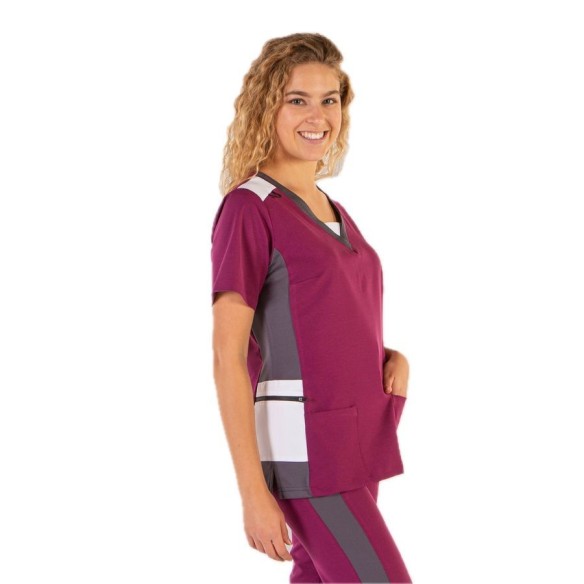 LETICIA Women's Modern Work Blouse - Gary's Uniforms