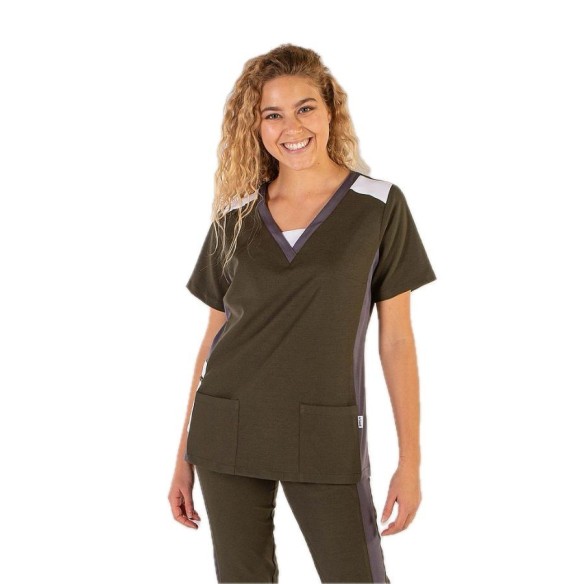 LETICIA Women's Modern Work Blouse - Gary's Uniforms