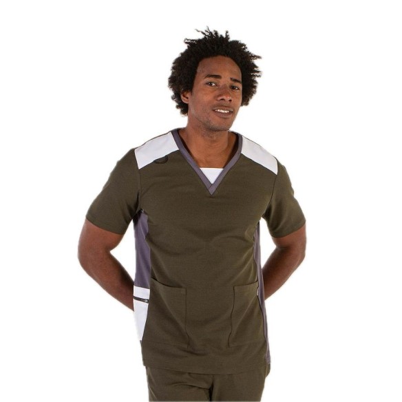 FIDEL Men's Modern Work Blouse - Gary's Uniforms