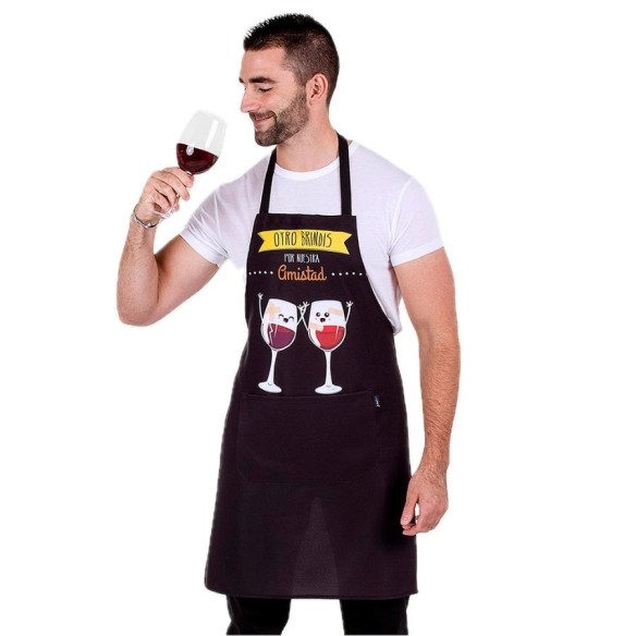Gary's Wine Cheers Apron | Veslab