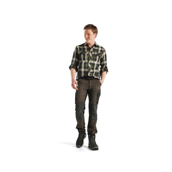 Camisa de franela Blakläder verda