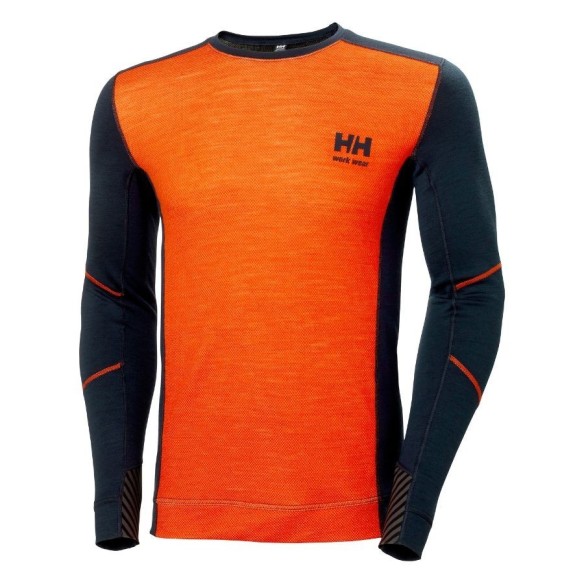 Camiseta térmica de cuello redondo LIFA® Merino | Helly Hansen