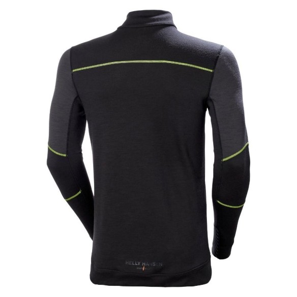 HELLY HANSEN LIFA MERINO HALF ZIP THERMAL T-SHIRT