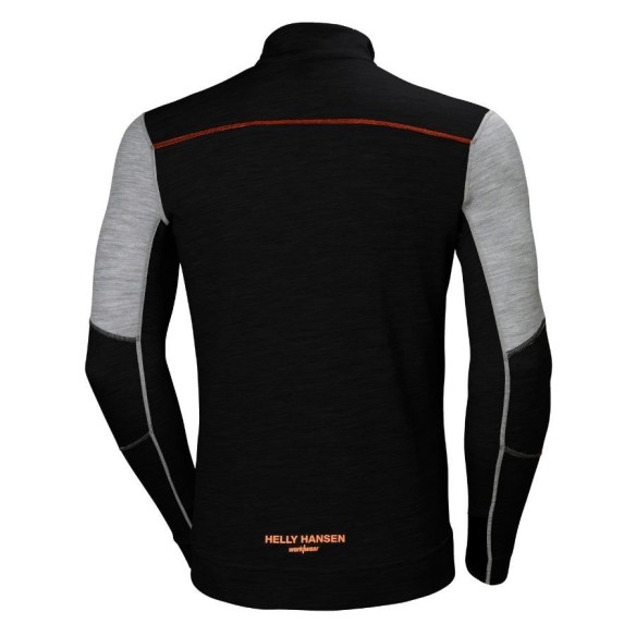 HELLY HANSEN LIFA MERINO HALF ZIP THERMAL T-SHIRT
