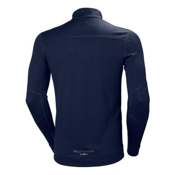 T-SHIRT TERMIQUE HH LIFA MERINO DEMI ZIP
