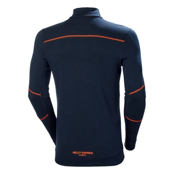 HELLY HANSEN LIFA MERINO HALF ZIP THERMAL T-SHIRT