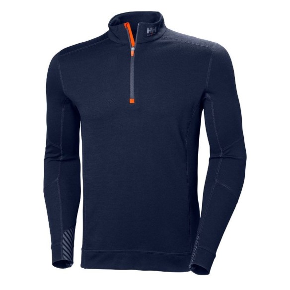 HELLY HANSEN LIFA MERINO HALF ZIP THERMAL T-SHIRT