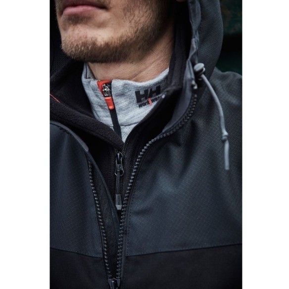 T-SHIRT TERMIQUE HH LIFA MERINO DEMI ZIP