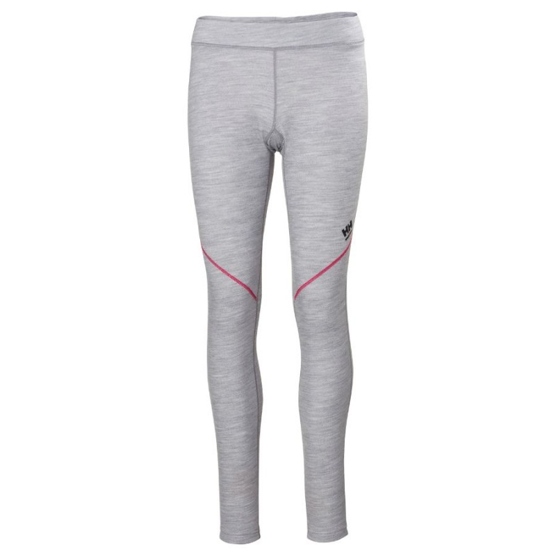 Pantalones térmicos para mujer LIFA® Merino gris| Helly Hansen Workwear