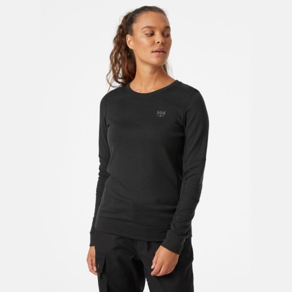 HH LIFA MERINO WOMEN ROUND NECK T-SHIRT