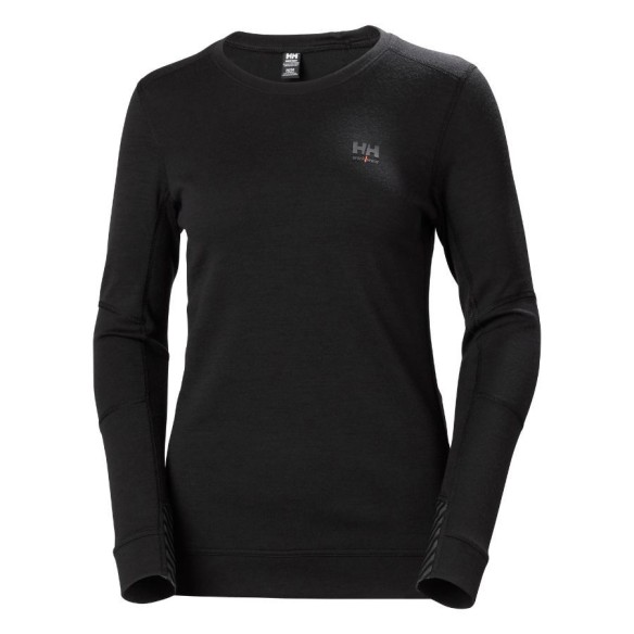 HH LIFA MERINO WOMEN ROUND NECK T-SHIRT
