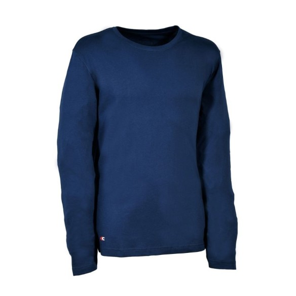 T-Shirt Cofra Elford Manches longues blue marine