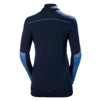 CAMISETA TÉRMICA MUJER HH LIFA MERINO MEDIA CREMALLERA 2