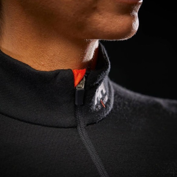 WOMAN HELLY HANSEN MERINO HALF ZIP
