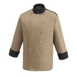 Egochef chef jacket KHAKI...