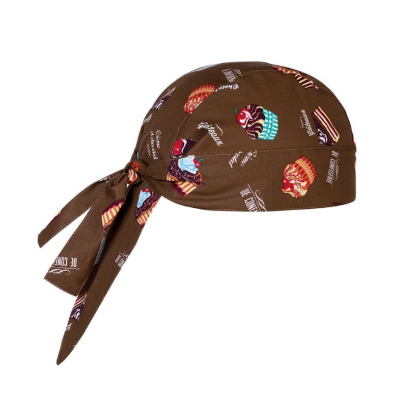 Bandana de cocina estampada SWEETS Egochef