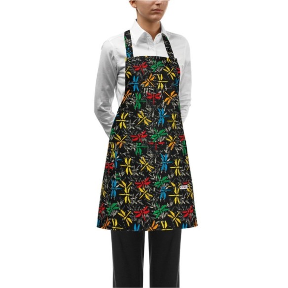 Tablier à bavette courte LIBELLE (lot de 2) | Egochef