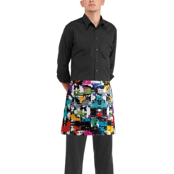 Tablier de serveur court Barman GRAPHIC Egochef | Veslab