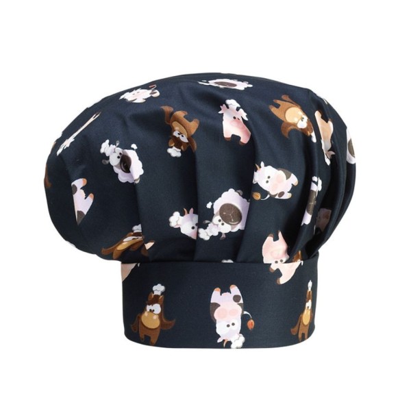 Gorro de cocina Puppies Egochef (Pack 2 ud) | Veslab