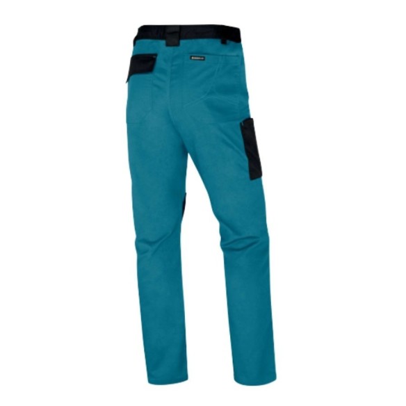 Pantalón de trabajo Mach 2 azul trasero