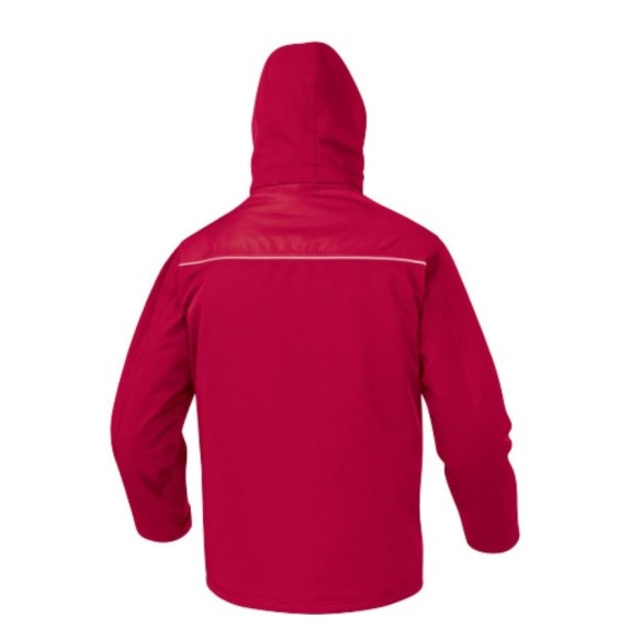 Chaqueta de trabajo DeltaPlus Milton2 rojo capucha