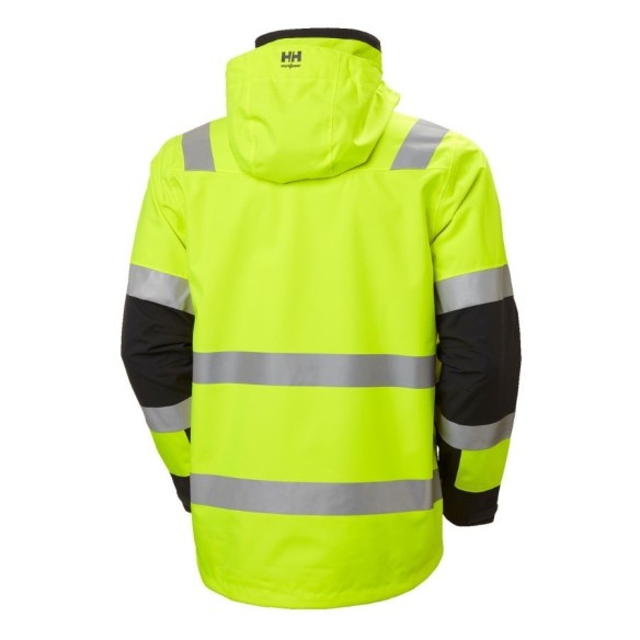 Chaqueta shell impermeable de alta visibilidad Alna 2.0 HH 71195