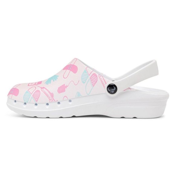 Zuecos Sanitarios Estampados Oden Medical Pink | Suecos | Veslab