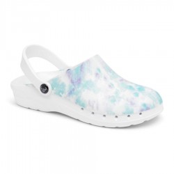 Zuecos Sanitarios estampados ODEN Water Flower Suecos