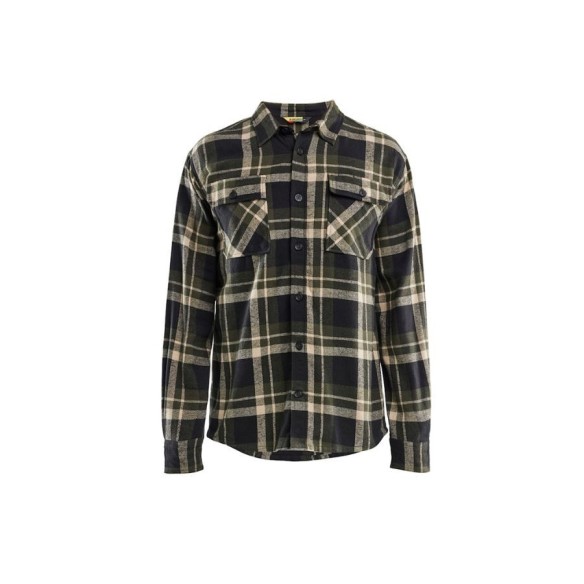 Classic Flannel Shirt | Blaklader workwear | VESLAB.COM