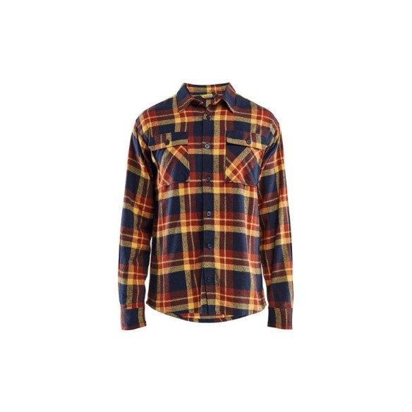 Classic Flannel Shirt | Blaklader workwear | VESLAB.COM