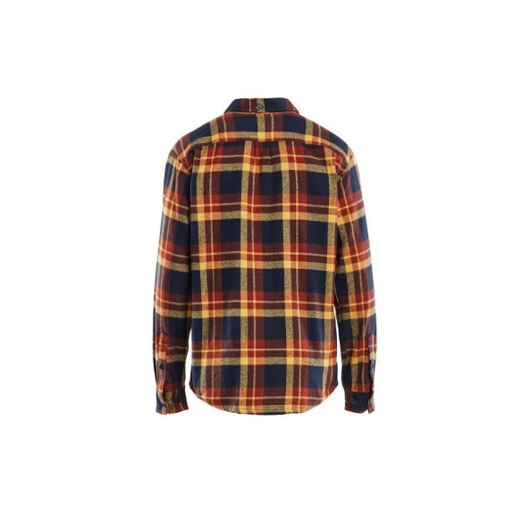 Chemise en Flanelle coupe classique | Vêtemênt de travail Blaklader | VESLAB.COM