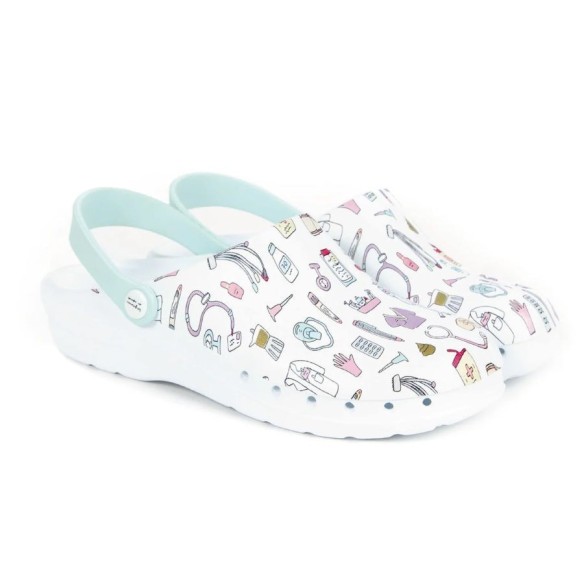 Sabots sanitaires Aquamarine | Enfermera en apuros x Suecos®