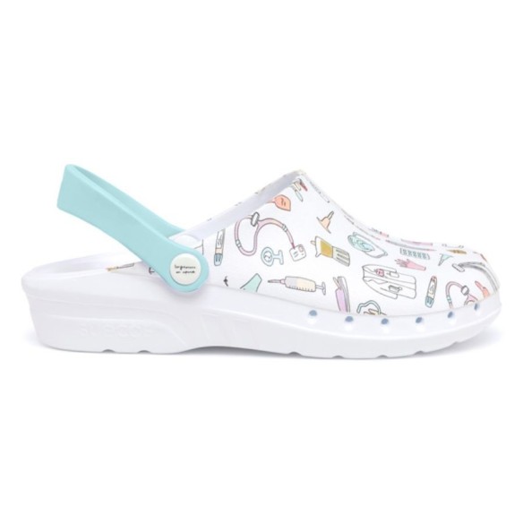 Aquamarine Medical Clogs | Enfermera en apuros x Suecos®