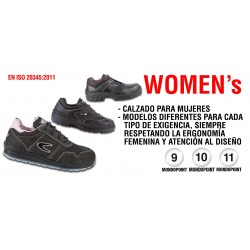 CHAUSSURES SÉCURITÉ COFRA SOPHIE BLACK S3 SRC (FEMME)