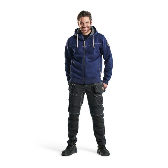Hooded Sweatshirt | Blaklader workwear | VESLAB.COM