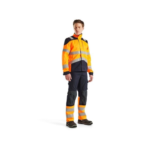 Multinorm High Visibility Jacket | Blaklader workwear | VESLAB.COM