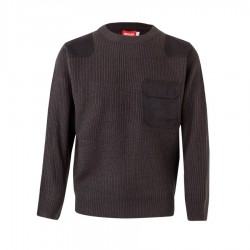 Jersey de punto grueso Velilla Gris